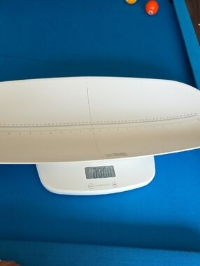 Momcozy White Baby Digital Scale with Removable Tray